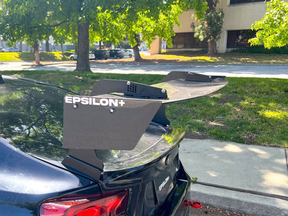 Epsilon+ [13-21 FRS/BRZ/GT86 ZN6/ZC6] GT Wing - JDMuscleGT Wingsku-40220706275372Carbon Fiber Motorsport (6lbs)Swan Mount (Set Height/CF Only)Knife Edged Scalloped