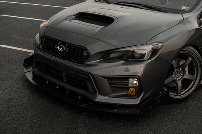 Epsilon+ [15-21 WRX/STI VA] Front Splitter - JDMuscleSplittersku-15022019706915