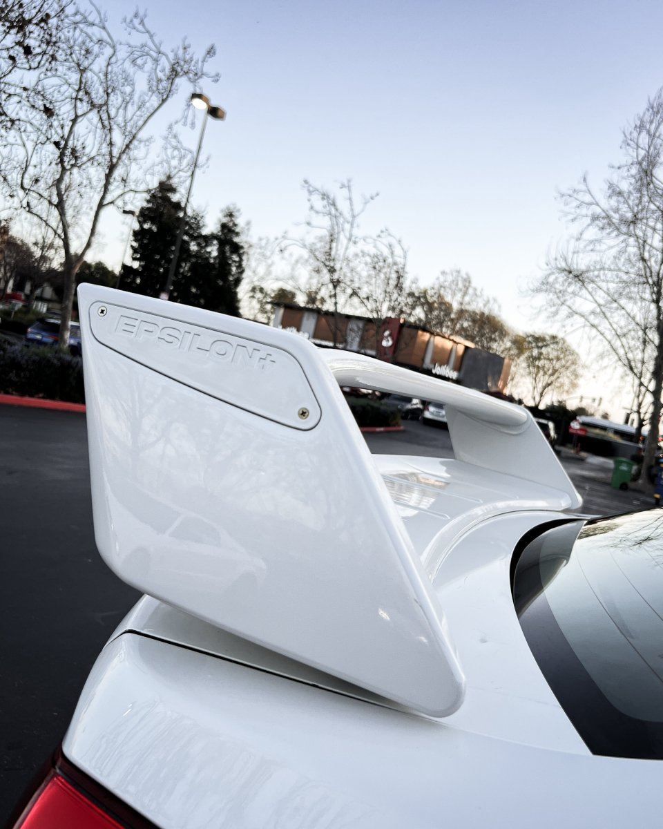 Epsilon+ [15-21 WRX/STI VA] WRC Wing - JDMuscleRear Wingsku-45259317084204Plastic CompositeCrystal White Pearl - K1X