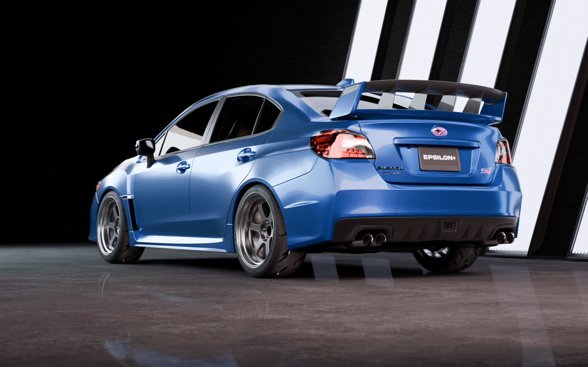 Epsilon+ [15-21 WRX/STI VA] WRC Wing - JDMuscleRear Wingsku-45259317084204Plastic CompositeCrystal White Pearl - K1X