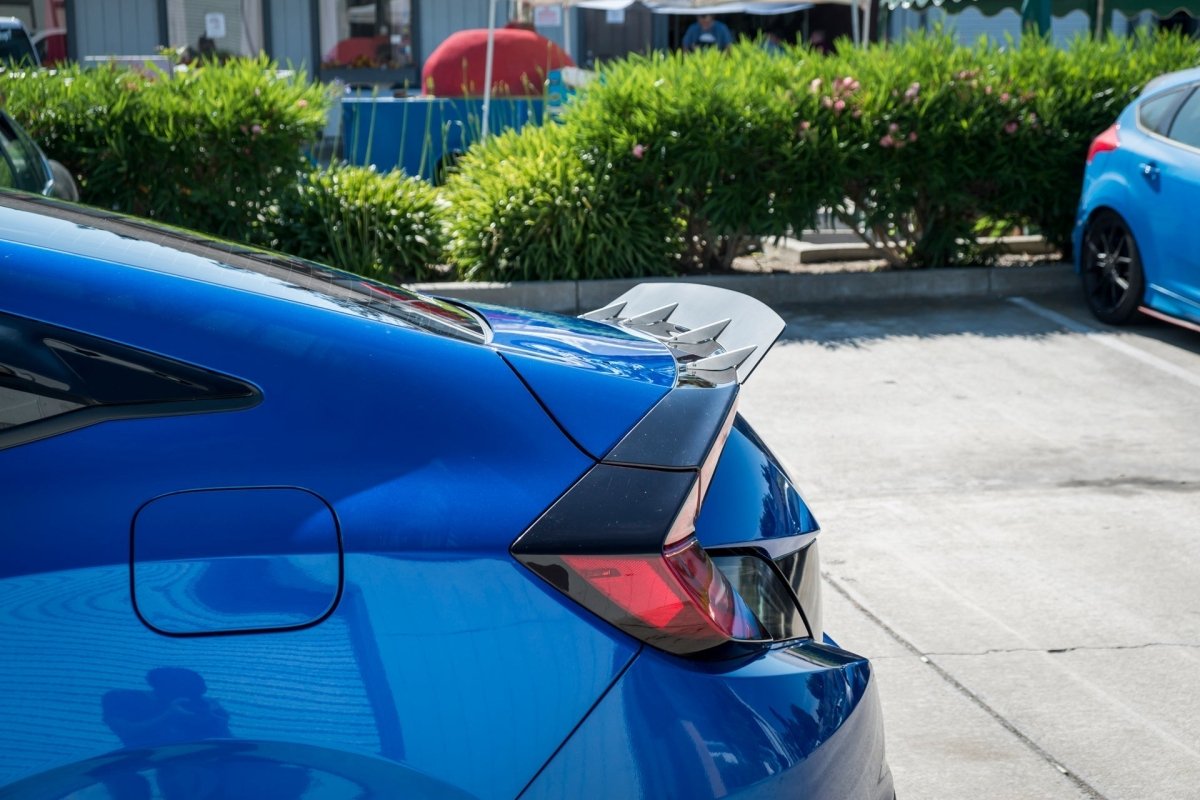 Epsilon+ [17-21 Civic Non-Si Coupe FC3] Spoiler Extension - JDMuscleSpoilersku-40294217580588ACMClear Anodized