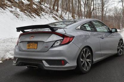 Epsilon+ [17-21 Civic Si Coupe FC3] Spoiler Extension - JDMuscleSpoilers and Wingssku-40294292193324ACMClear Anodized