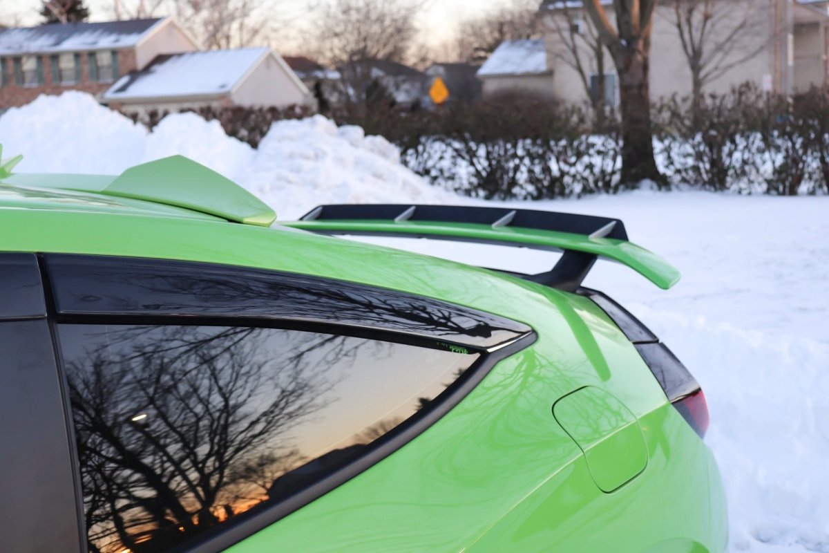 Epsilon+ [17-21 Civic Si Coupe FC3] Spoiler Extension - JDMuscleSpoilers and Wingssku-40294292193324ACMClear Anodized