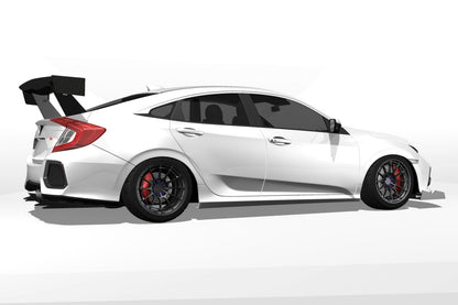 Epsilon+ [17-21 Civic Si Sedan FC1] GT Wing - JDMuscleSpoilers and Wingssku-40217758957612Carbon Fiber Motorsport (6lbs)10.5