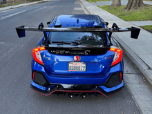 Epsilon+ [17-21 Civic Type R / Civic Sport FK7/FK8] GT Wing - JDMuscleSpoilers and Wingssku-40763211513900Carbon Fiber Motorsport (6lbs)Swan Mount (Set Height/CF Only)Knife Edged Scalloped