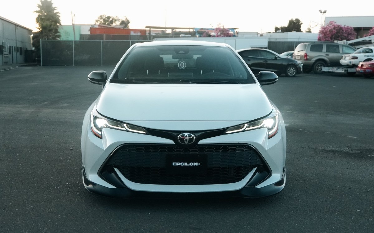 Epsilon+ [19-22 COROLLA HATCHBACK ZENKI] Front Lip - JDMuscleFront LipEP-CHB-FL-PUPolyurethane (Unpainted)