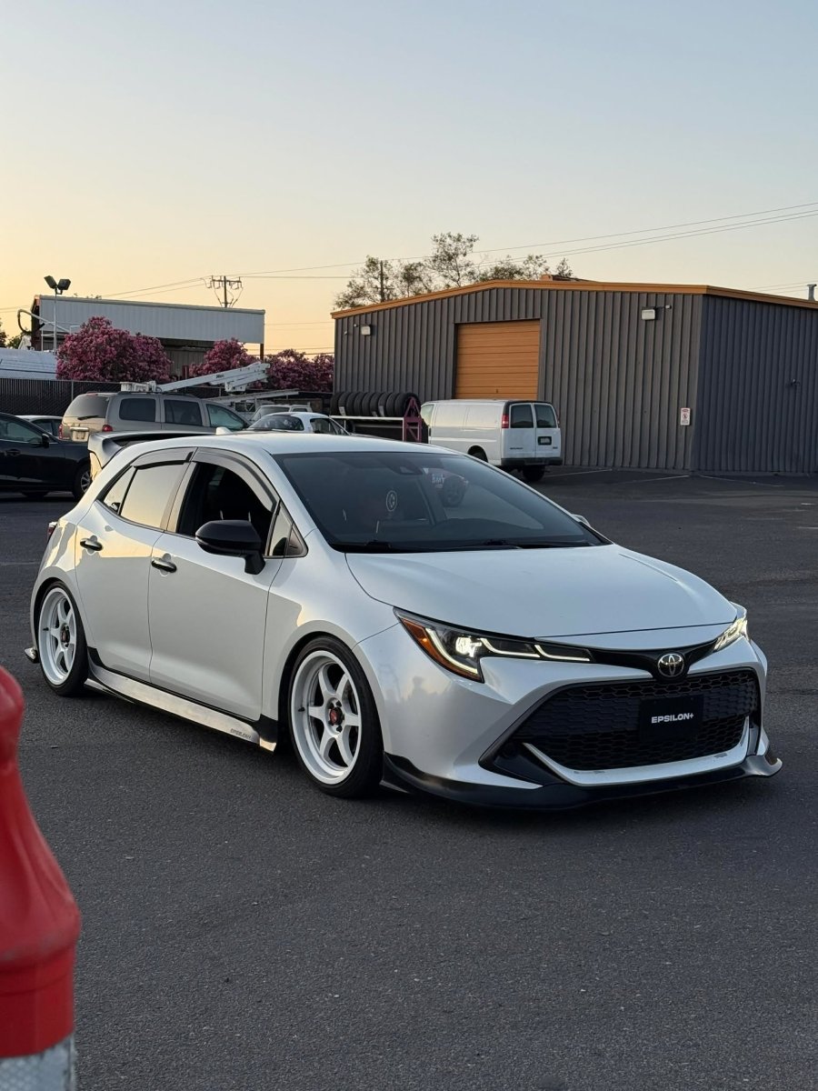 Epsilon+ [19-22 COROLLA HATCHBACK ZENKI] Front Lip - JDMuscleFront LipEP-CHB-FL-PUPolyurethane (Unpainted)
