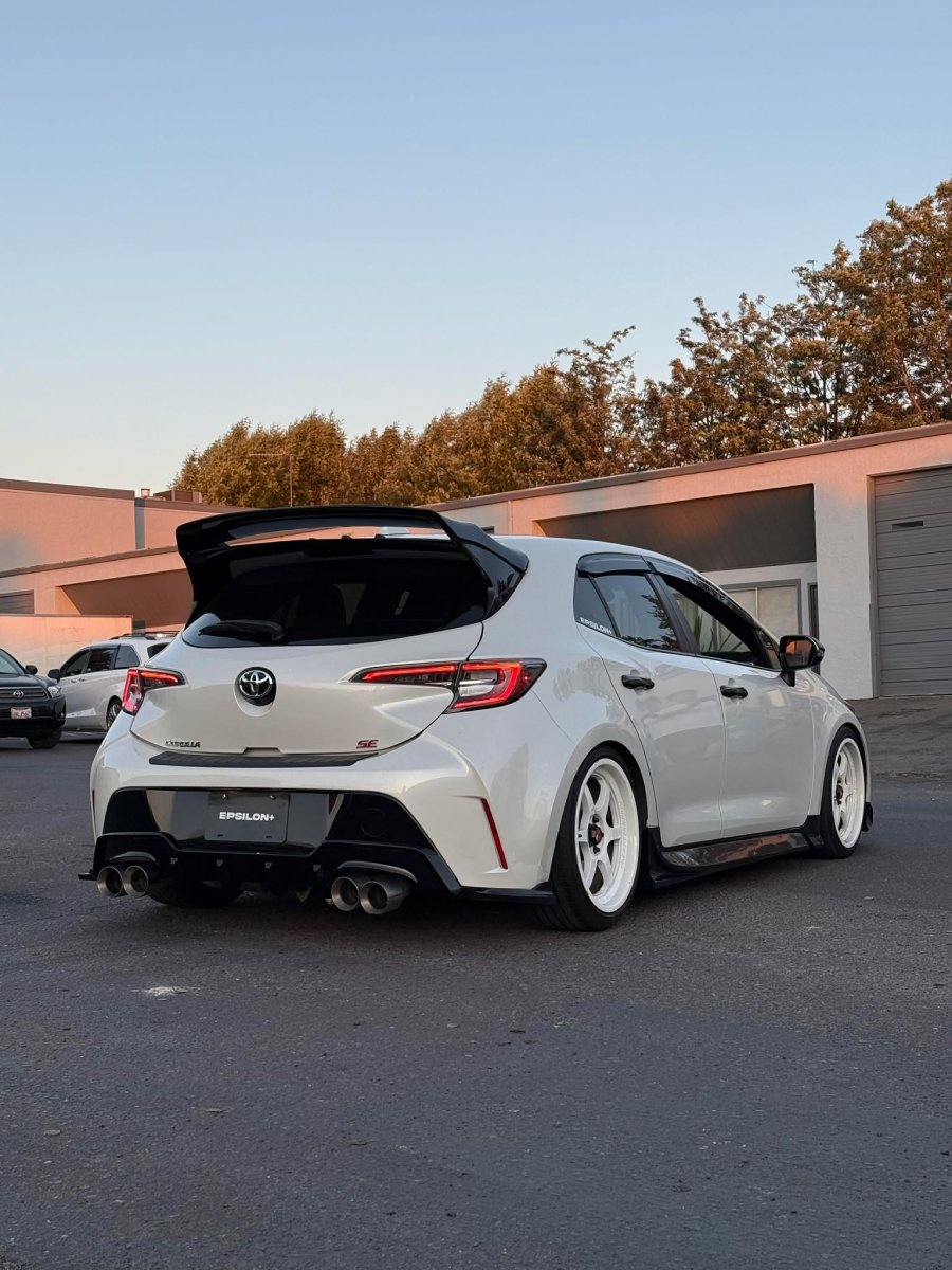 Epsilon+ [19-25 COROLLA HATCHBACK E210] Rear Spats - JDMuscleRear SpatsEP-CHB-RS-PUPolyurethane (Unpainted)