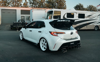 Epsilon+ [19-25 COROLLA HATCHBACK E210] Rear Spats - JDMuscleRear SpatsEP-CHB-RS-PUPolyurethane (Unpainted)