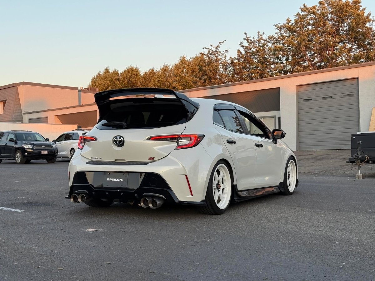 Epsilon+ [19-25 COROLLA HATCHBACK E210] Rear Spats - JDMuscleRear SpatsEP-CHB-RS-PUPolyurethane (Unpainted)