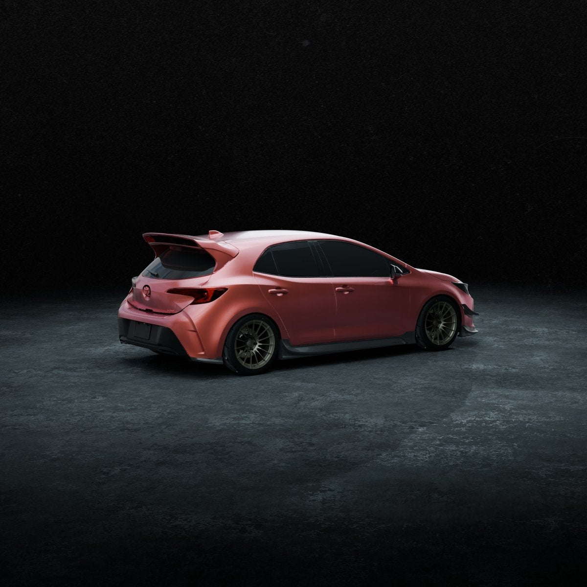 Epsilon+ [19-25 COROLLA HATCHBACK E210] Rear Spats - JDMuscleRear SpatsEP-CHB-RS-PUPolyurethane (Unpainted)