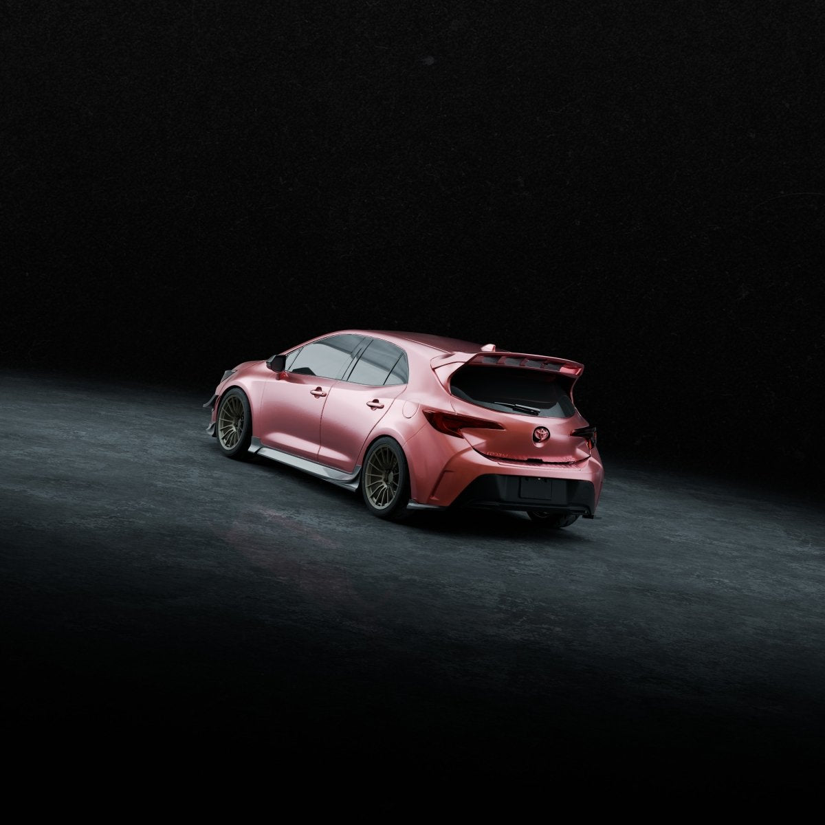 Epsilon+ [19-25 COROLLA HATCHBACK E210] Rear Spats - JDMuscleRear SpatsEP-CHB-RS-PUPolyurethane (Unpainted)