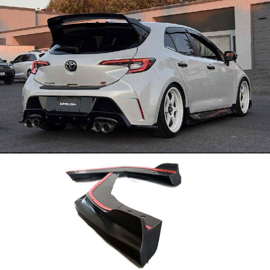 Epsilon+ [19-25 COROLLA HATCHBACK E210] Rear Spats - JDMuscleRear SpatsEP-CHB-RS-PUPolyurethane (Unpainted)