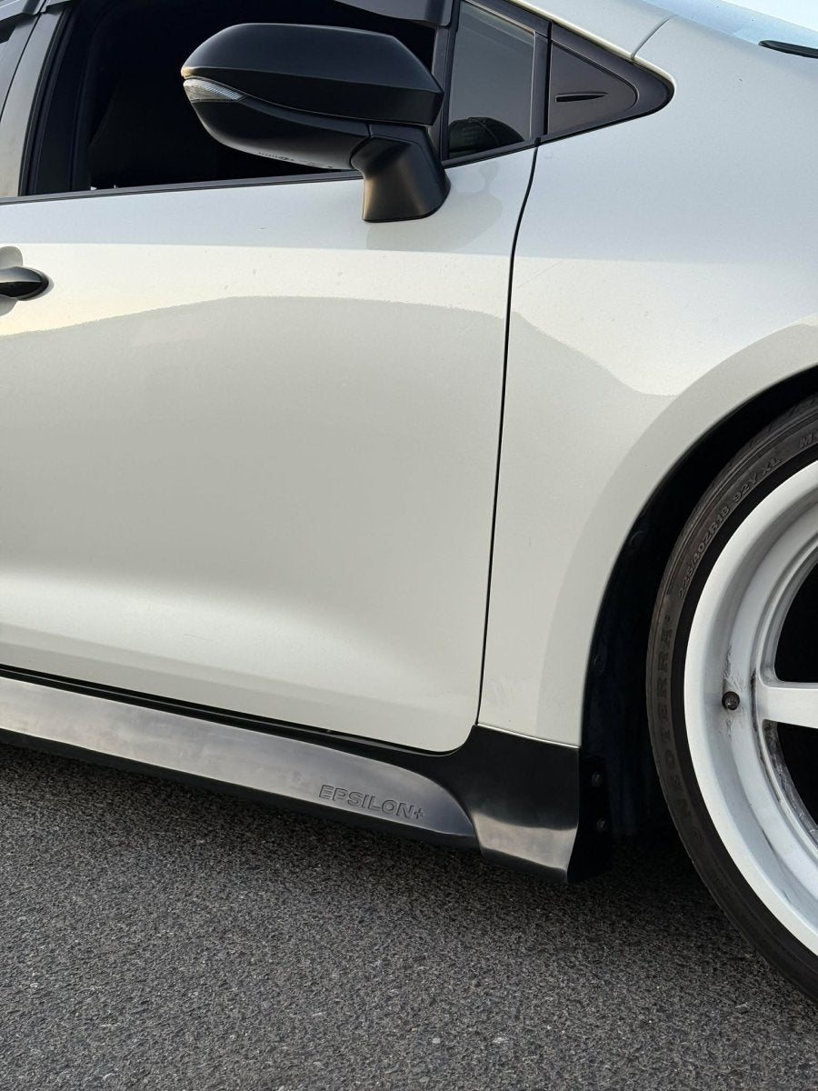 Epsilon+ [19-25 COROLLA HATCHBACK E210] Side Skirts - JDMuscleSide SkirtsEP-CHB-SS-PUPolyurethane (Unpainted)