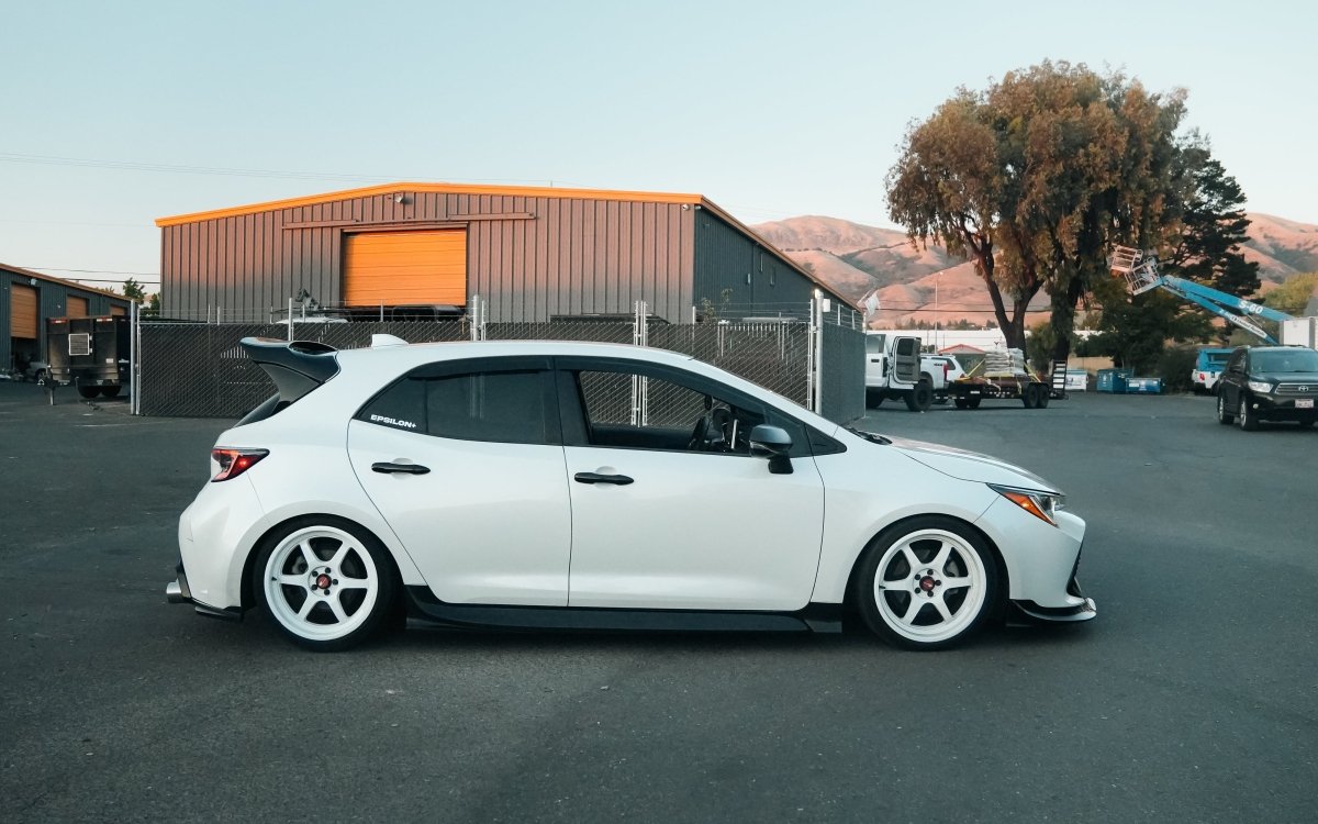 Epsilon+ [19-25 COROLLA HATCHBACK E210] Side Skirts - JDMuscleSide SkirtsEP-CHB-SS-PUPolyurethane (Unpainted)
