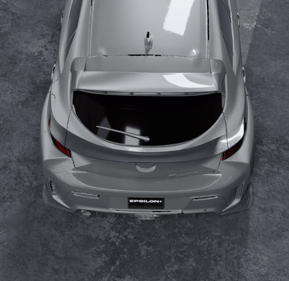 Epsilon+ [19-26 COROLLA HATCHBACK E210] Mid Wing - JDMuscleMid Wingsku-44130222768172Fiberglass