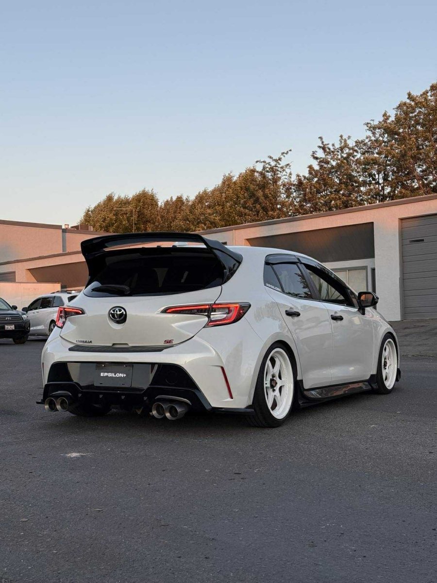 Epsilon+ [19-26 COROLLA HATCHBACK E210] WRC Wing V3 - JDMuscleSpoilers and WingsEP-GRC-WRC-ABS[BACKORDER] ABS (Gloss Black Finish)