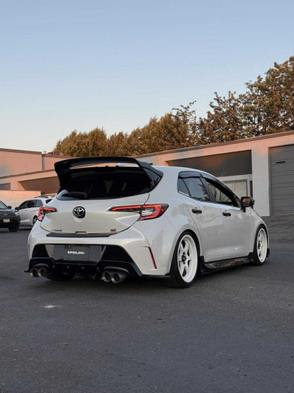 Epsilon+ [19-26 COROLLA HATCHBACK E210] WRC Wing V3 - JDMuscleSpoilers and WingsEP-GRC-WRC-ABS[BACKORDER] ABS (Gloss Black Finish)