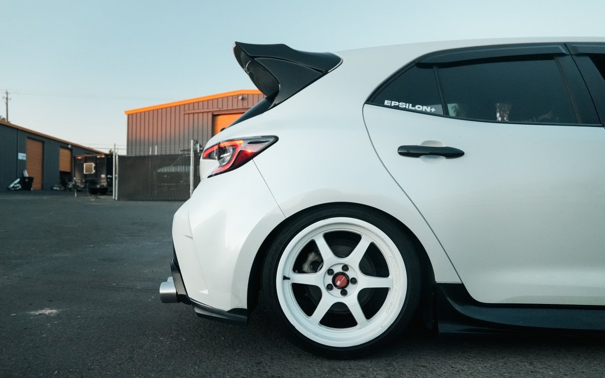 Epsilon+ [19-26 COROLLA HATCHBACK E210] WRC Wing V3 - JDMuscleSpoilers and WingsEP-GRC-WRC-ABS[BACKORDER] ABS (Gloss Black Finish)