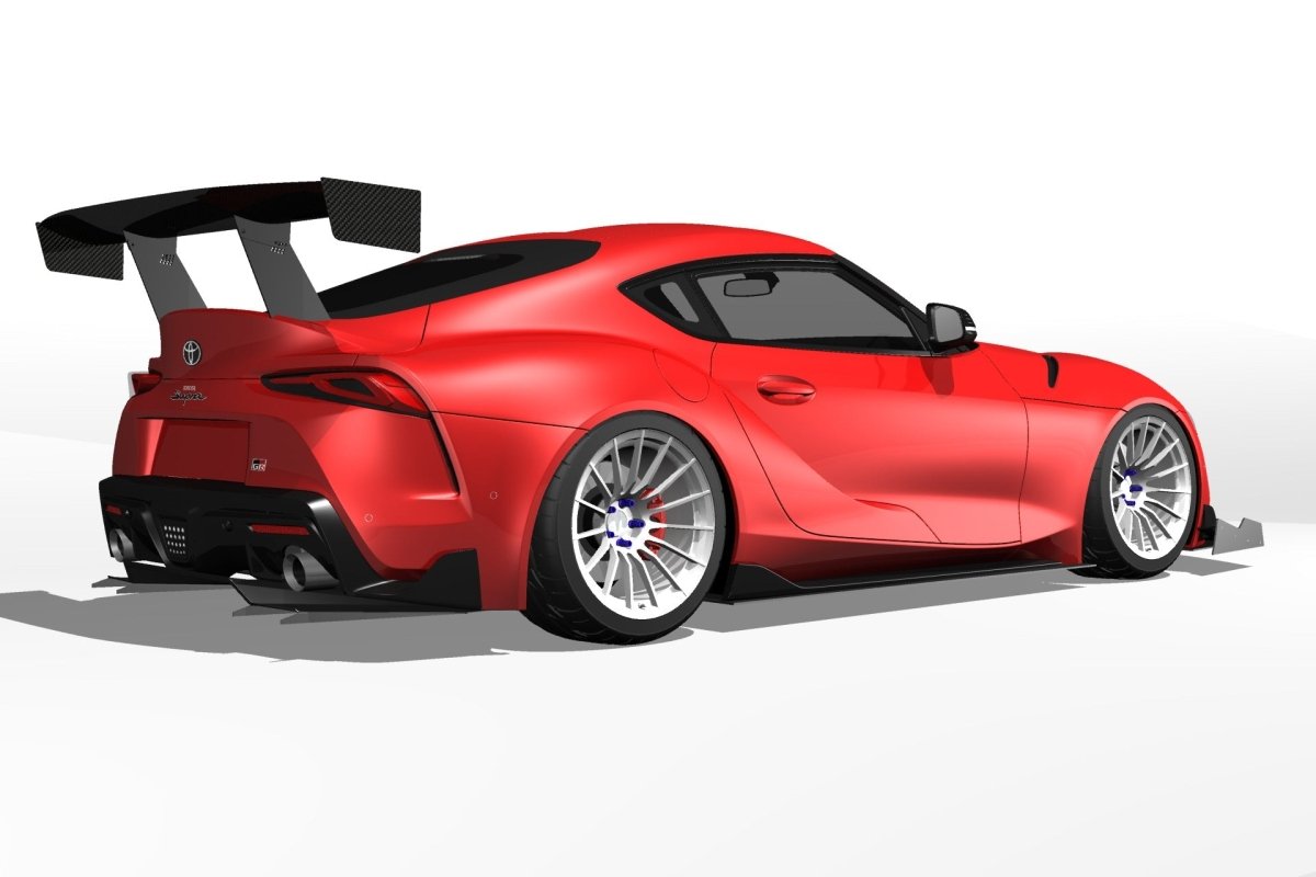 Epsilon+ [20-26 Supra Mk5] Diffuser V1+ - JDMuscleVehicle-Specific Diffusersku-40221648224300