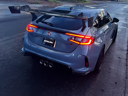 Epsilon+ [22-26 Civic Type R FL5] GT Wing - JDMuscleSpoiler and Wing Accessoriessku-42439352811564Carbon Fiber Motorsport (6lbs)Swan Mount (Set Height/CF Only)Knife Edged Scalloped