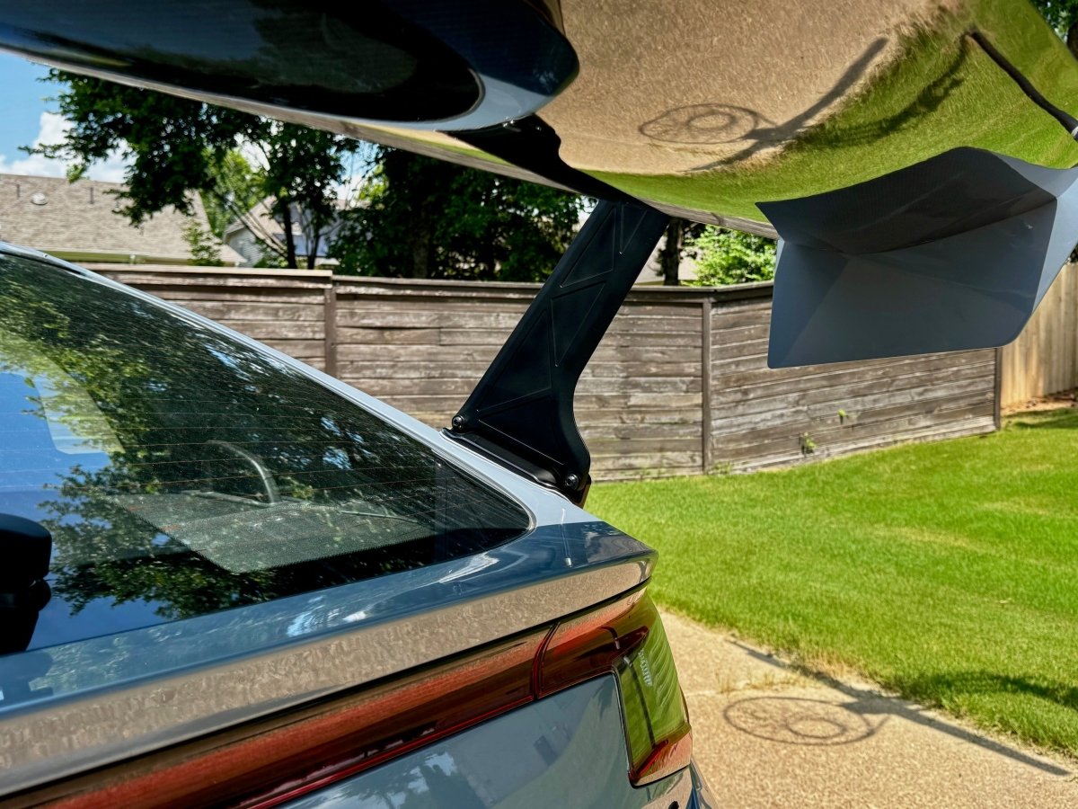 Epsilon+ [22-26 Civic Type R FL5] GT Wing - JDMuscleSpoiler and Wing Accessoriessku-42439352811564Carbon Fiber Motorsport (6lbs)Swan Mount (Set Height/CF Only)Knife Edged Scalloped