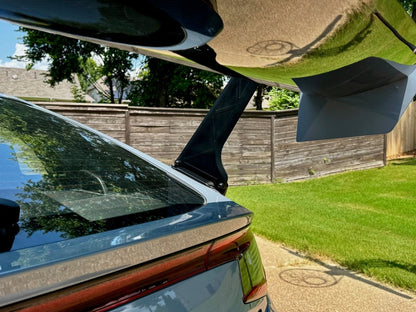 Epsilon+ [22-26 Civic Type R FL5] GT Wing - JDMuscleSpoiler and Wing Accessoriessku-42439352811564Carbon Fiber Motorsport (6lbs)Swan Mount (Set Height/CF Only)Knife Edged Scalloped