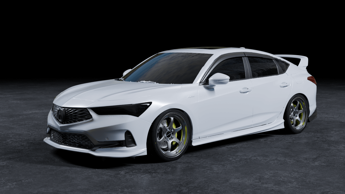Epsilon+ [23-26 ACURA INTEGRA DE4] Front Lip - JDMuscleFront LipEP-DE4-FL-PUPolyurethane (Unpainted)