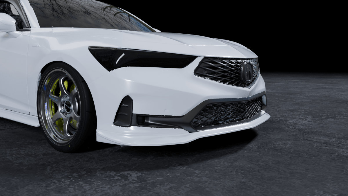 Epsilon+ [23-26 ACURA INTEGRA DE4] Front Lip - JDMuscleFront LipEP-DE4-FL-PUPolyurethane (Unpainted)