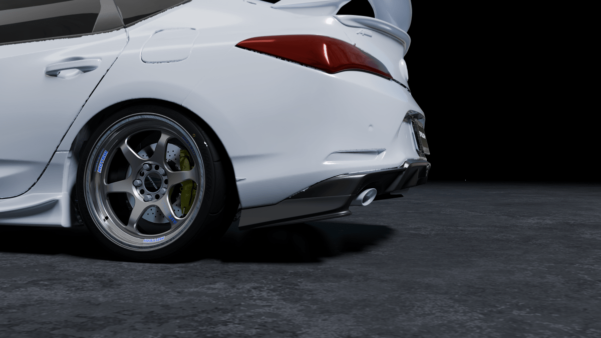 Epsilon+ [23-26 ACURA INTEGRA DE4] Rear Spats - JDMuscleFenderssku-42916747444268Polyurethane (Unpainted)OEM Stock (A)