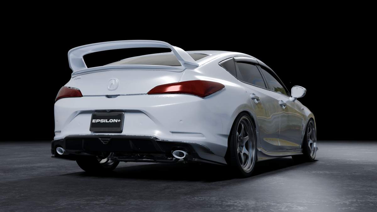 Epsilon+ [23-26 ACURA INTEGRA DE4] Rear Spats - JDMuscleFenderssku-42916747444268Polyurethane (Unpainted)OEM Stock (A)