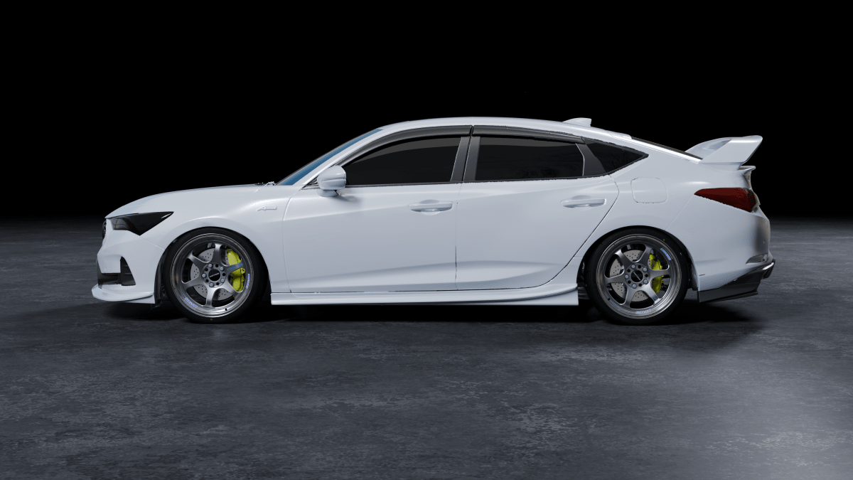 Epsilon+ [23-26 ACURA INTEGRA DE4] Side Skirts - JDMuscleSide Skirtssku-42916746297388Polyurethane (Unpainted)