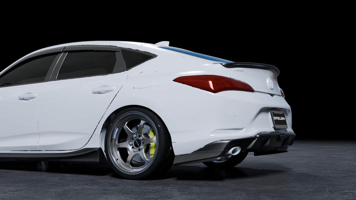 Epsilon+ [23-26 ACURA INTEGRA DE4/DE5] Rear Trunk Lip - JDMuscleRear Lipsku-42916797153324ABSGeneric Gloss Black