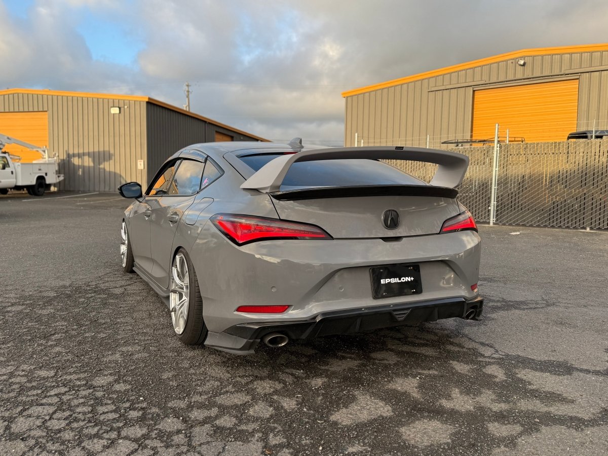 Epsilon+ [23-26 ACURA INTEGRA DE4/DE5] Sport Wing - JDMuscleSpoiler and Wing AccessoriesEPS-DE4-SWG-ABS-1Sport WingGeneric Gloss Black
