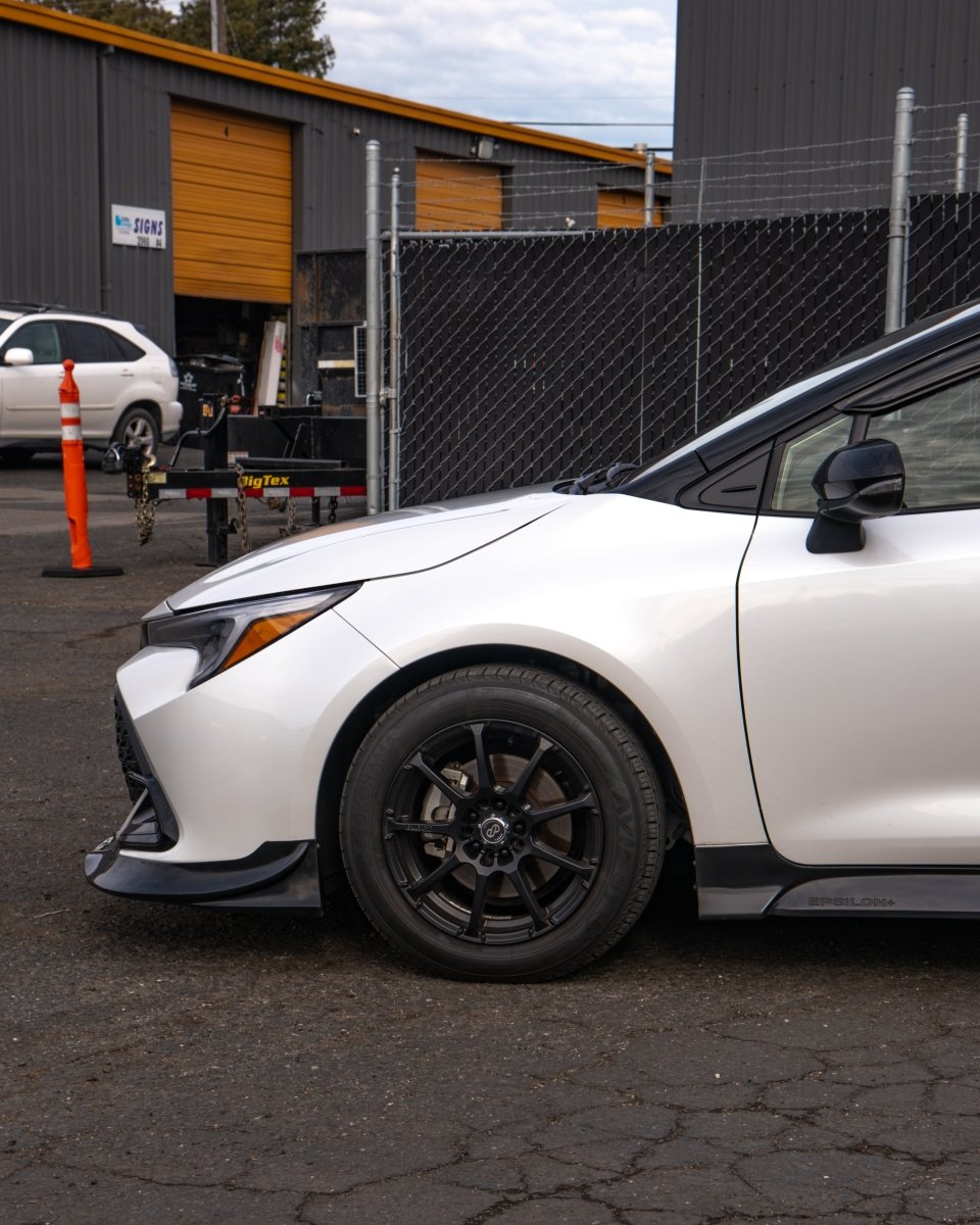 Epsilon+ [23- 26 COROLLA HATCHBACK KOUKI] Front Lip - JDMuscleFront LipEP-CHB2-FL-PUPolyurethane (Unpainted)
