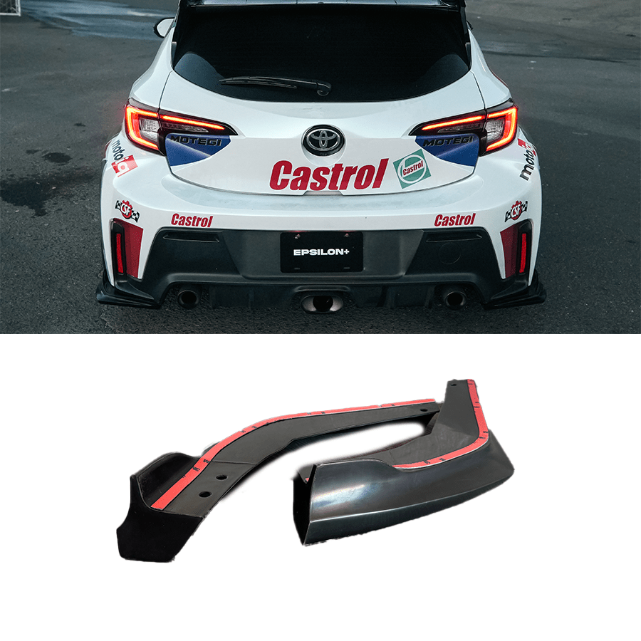 Epsilon+ [23-26 GR COROLLA E210] Rear Spats V2 - JDMuscleRear SpatsEP-GRC-RSV2-PUPolyurethane (Unpainted)
