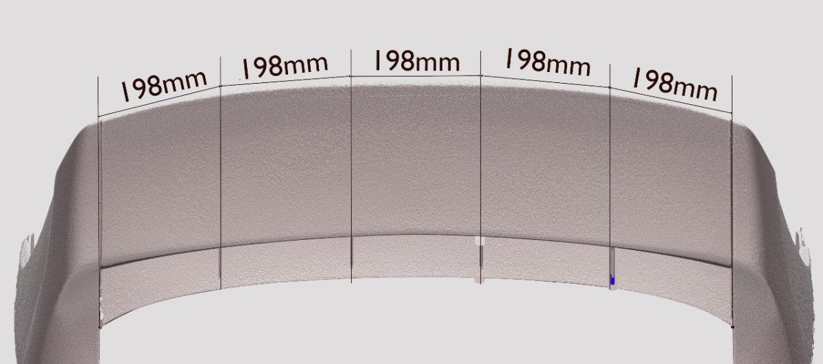 Epsilon+ [23-26 GR COROLLA E210] WRC Wing Strakes V2 - JDMuscleSpoilers and Wingssku-44012940754988ABS-GF Strakes (4X)