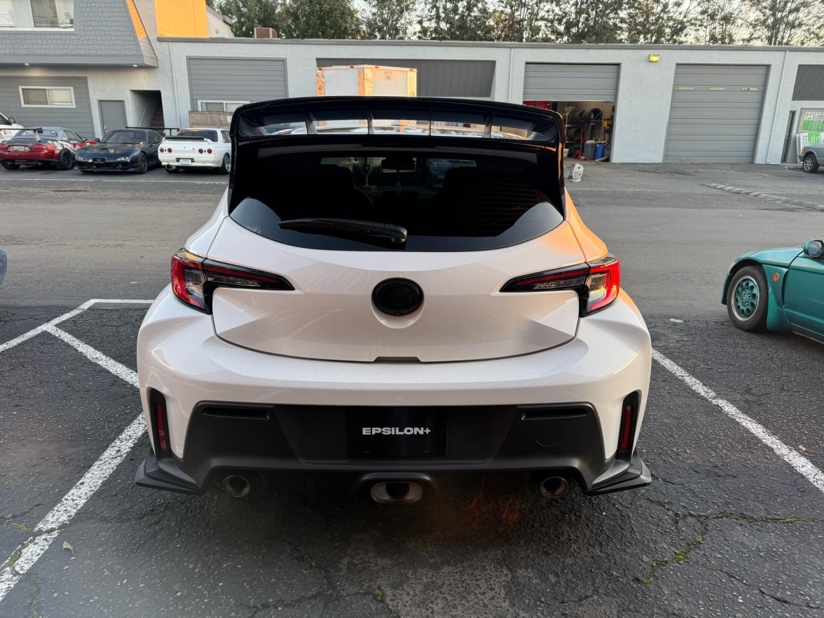 Epsilon+ [23-26 GR COROLLA E210] WRC Wing Strakes V2 - JDMuscleSpoilers and Wingssku-44012940754988ABS-GF Strakes (4X)