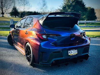 Epsilon+ [23-26 GR COROLLA E210] WRC Wing V3 - JDMuscleRear WingEP-GRC-WRC-ABS[BACKORDER] ABS (Gloss Black Finish)