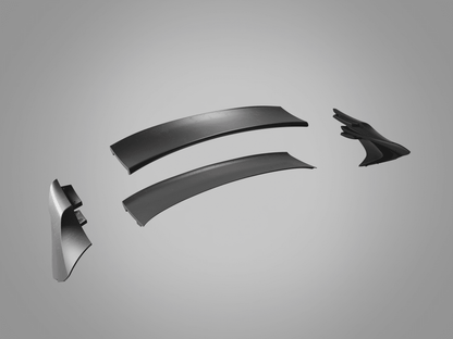 Epsilon+ [23-26 GR COROLLA E210] WRC Wing V3 - JDMuscleRear WingEP-GRC-WRC-ABS[BACKORDER] ABS (Gloss Black Finish)