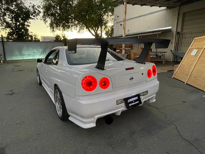 Epsilon+ [99-02 Nissan R34 Coupe] GT Wing - JDMuscleGT Wingsku-43393660321836Carbon Fiber Motorsport (7lbs)12.5 (Recommended)