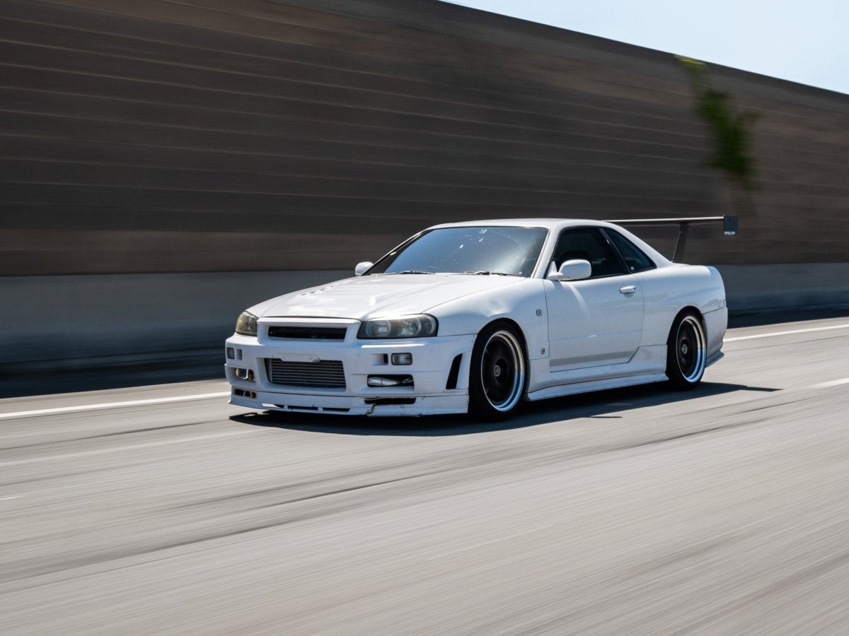 Epsilon+ [99-02 Nissan R34 Coupe] GT Wing - JDMuscleGT Wingsku-43393660321836Carbon Fiber Motorsport (7lbs)12.5 (Recommended)