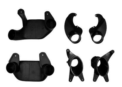 Epsilon+ Brake Duct Kit - Honda Civic Coupe (FG, 06-11) - JDMuscleBrake Ductsku-40814047002668Bumper Ducts ONLY