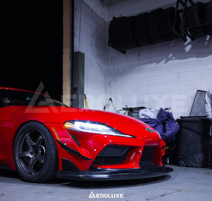 Epsilon+ Front Lip – Toyota GR Supra GT4-Spec - JDMuscleFront Lipsku-42735943548972Carbon Fiber (2x2 Weave)