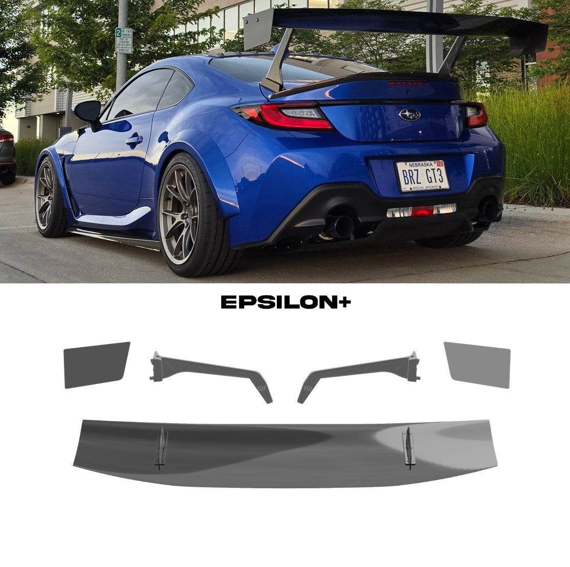 Epsilon+ GT Wing – Subaru Toyota BRZ/GR86 (2022+)