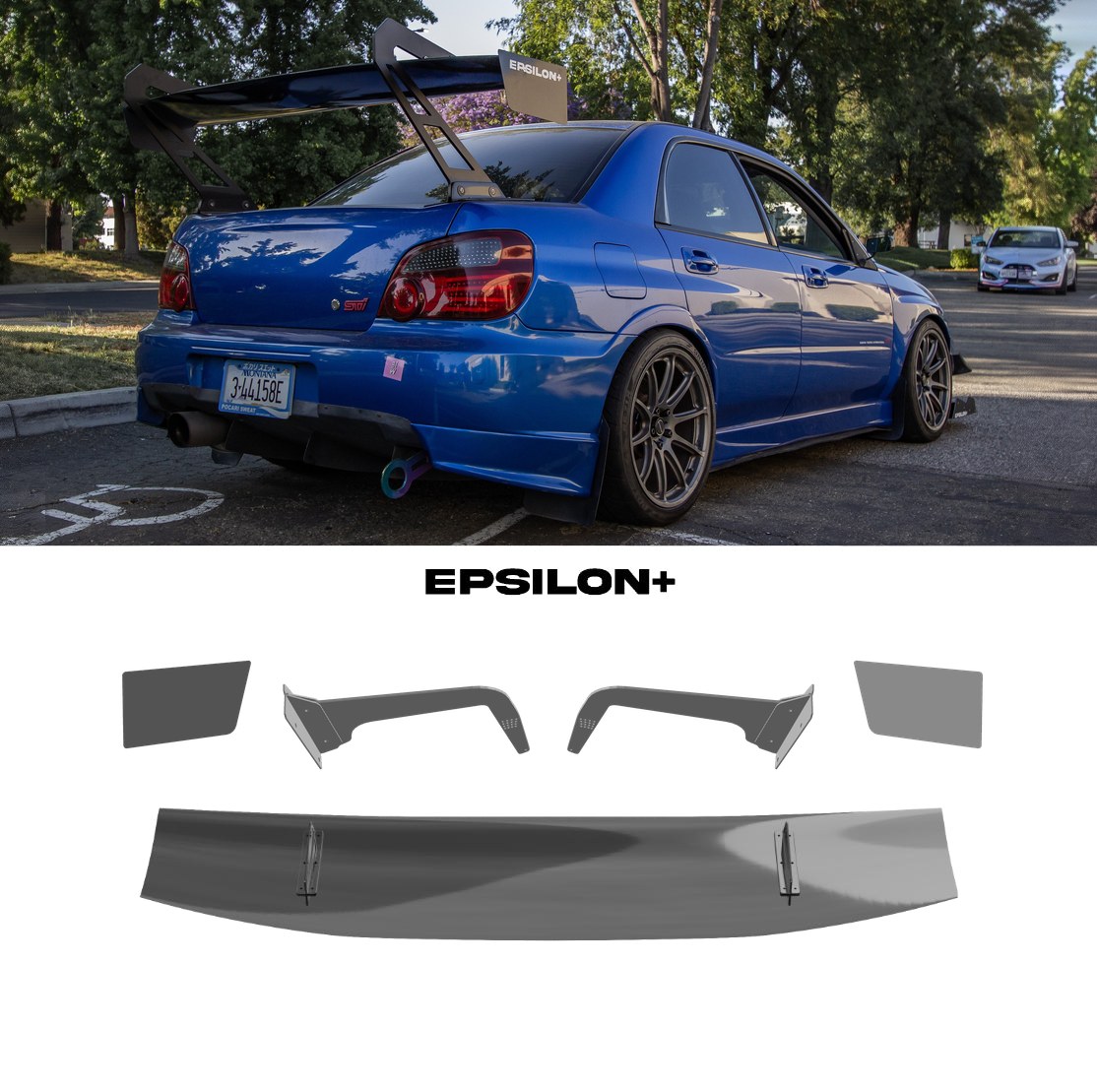 Epsilon+ [01-07 Impreza GD] GT Wing
