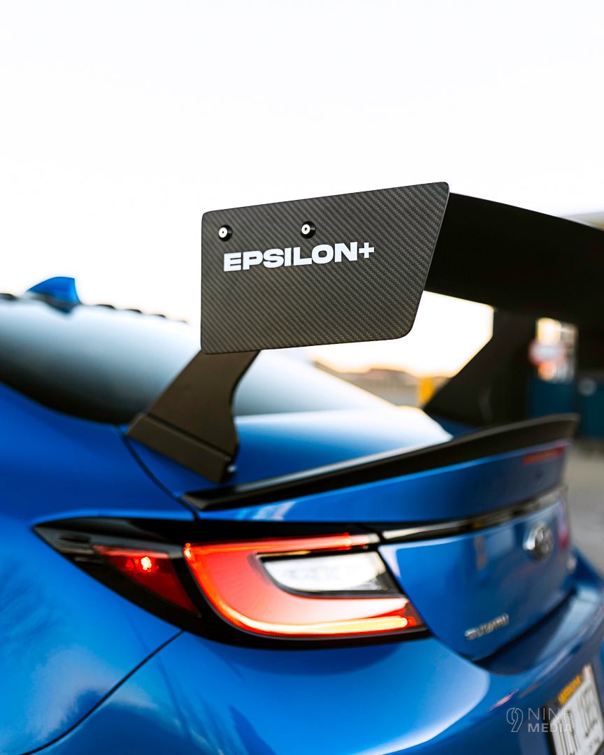 Epsilon+ GT Wing – Subaru Toyota BRZ/GR86 (2022+) - JDMuscleGT Wingsku-42439292059692Carbon Fiber Motorsport GradeSwan Mount (Set Height/CF Only)Standard Flat Sheet