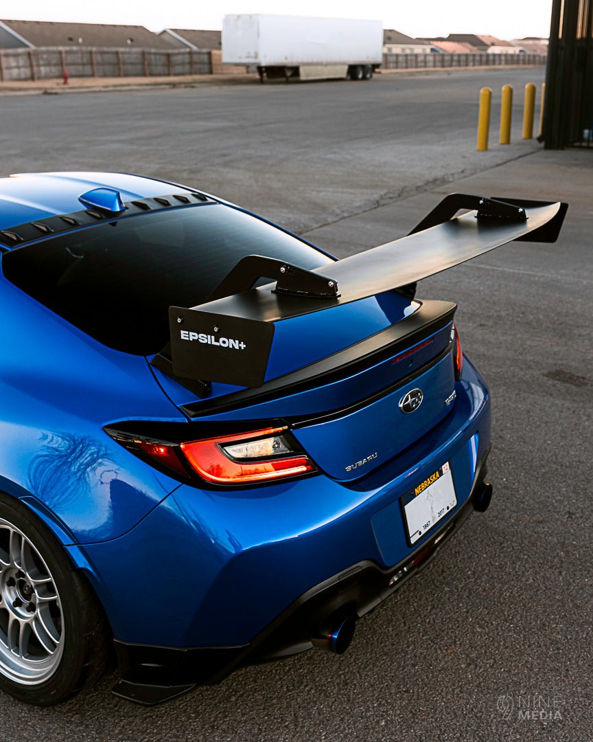Epsilon+ GT Wing – Subaru Toyota BRZ/GR86 (2022+) - JDMuscleGT Wingsku-42439292059692Carbon Fiber Motorsport GradeSwan Mount (Set Height/CF Only)Standard Flat Sheet
