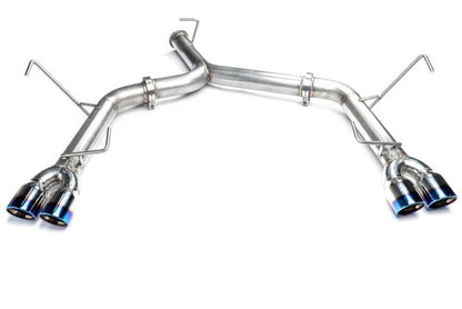 ETS [15 - 21 WRX/STI] Extreme Catback Exhaust Non Resonated Burnt Tips | 200 - 30 - EXH - 008 - JDMuscleCat Back Exhaust System200-30-EXH-008