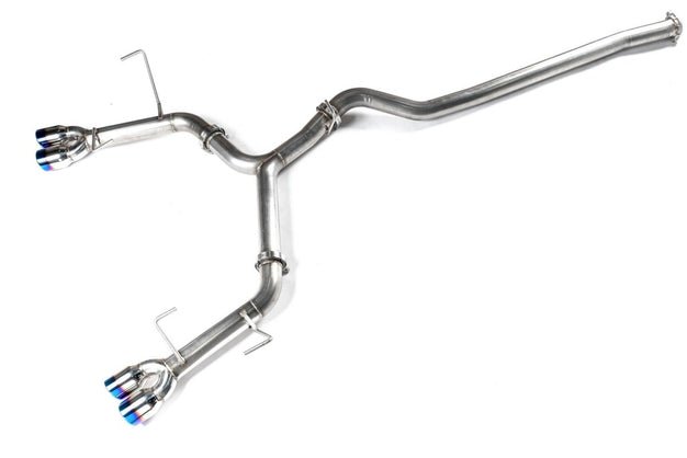 ETS [15 - 21 WRX/STI] Extreme Catback Exhaust Non Resonated Burnt Tips | 200 - 30 - EXH - 008 - JDMuscleCat Back Exhaust System200-30-EXH-008